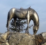 Памятник лошади